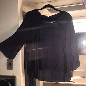 Flowy Navy blue shirt